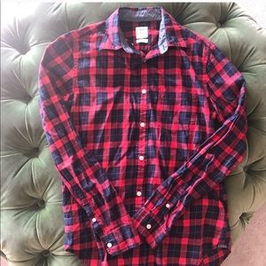 Gap small plaid shirt